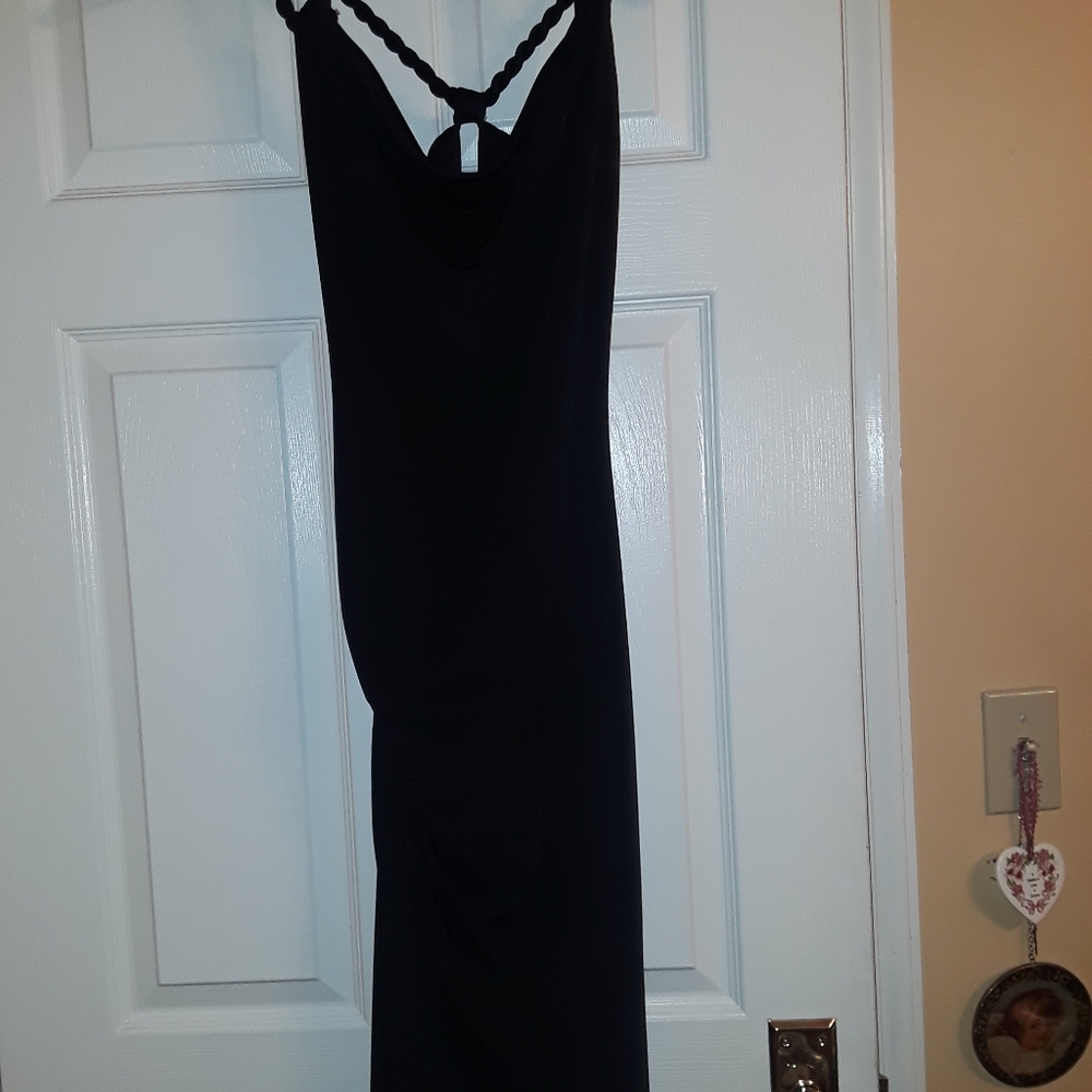 Slinky Black V.S. Dress